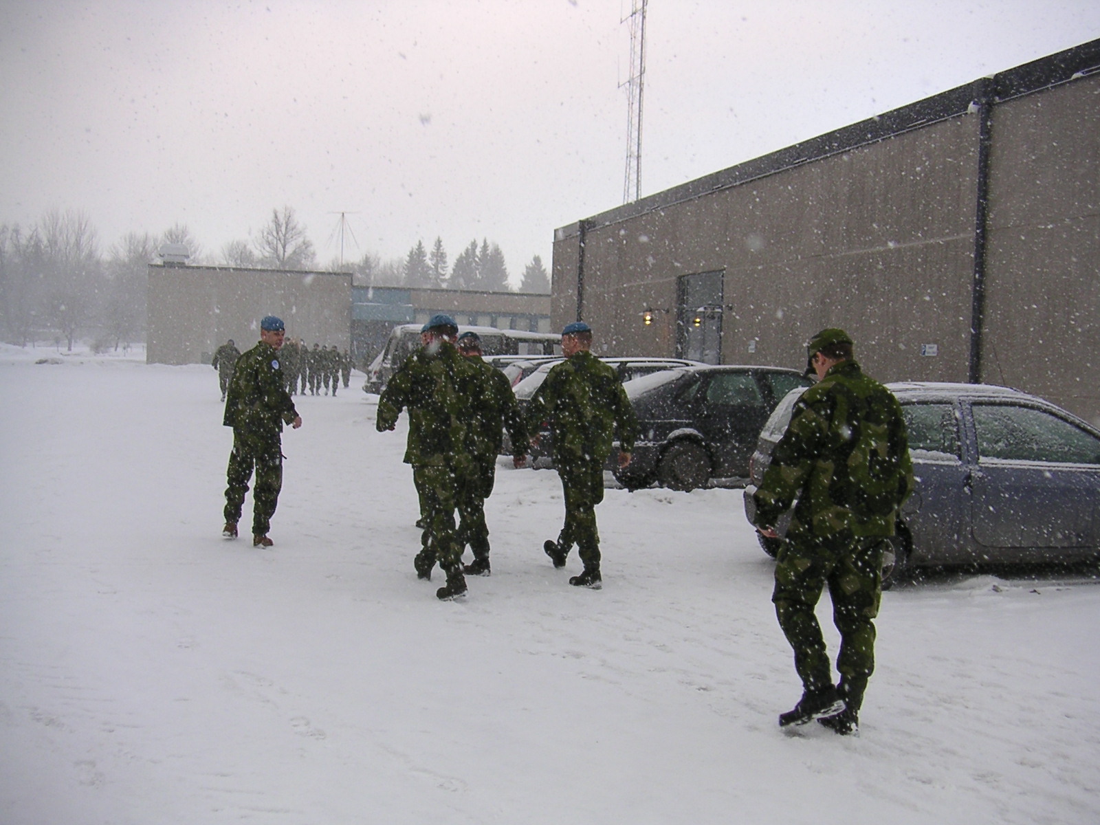 Dags att lämna snön