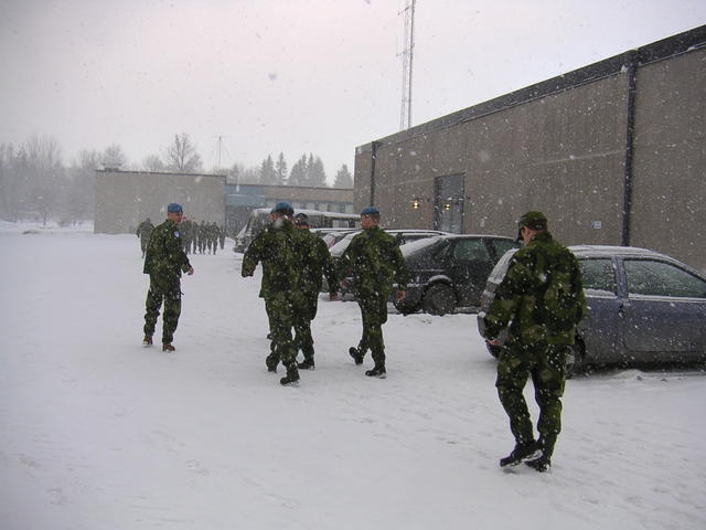 Dags att lämna snön