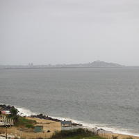 Monrovia i bakgrunden