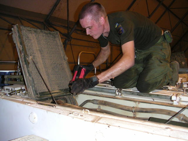 Byte av bromsventilblock