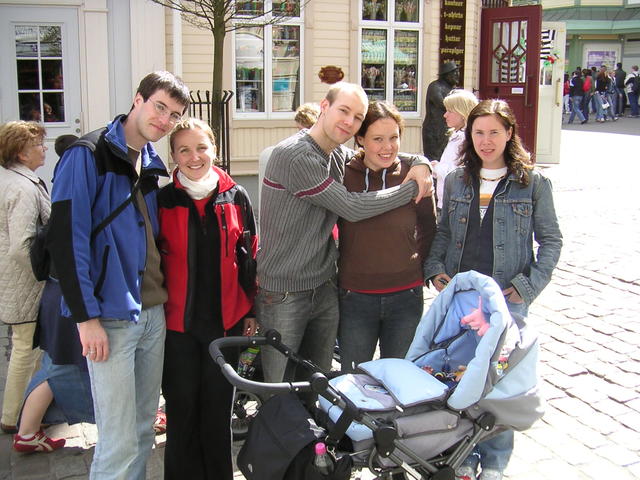 Träffade Steffen, Isa, Andreas och Irene på Liseberg