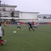 Liberias tredje juniorlandslag tränade