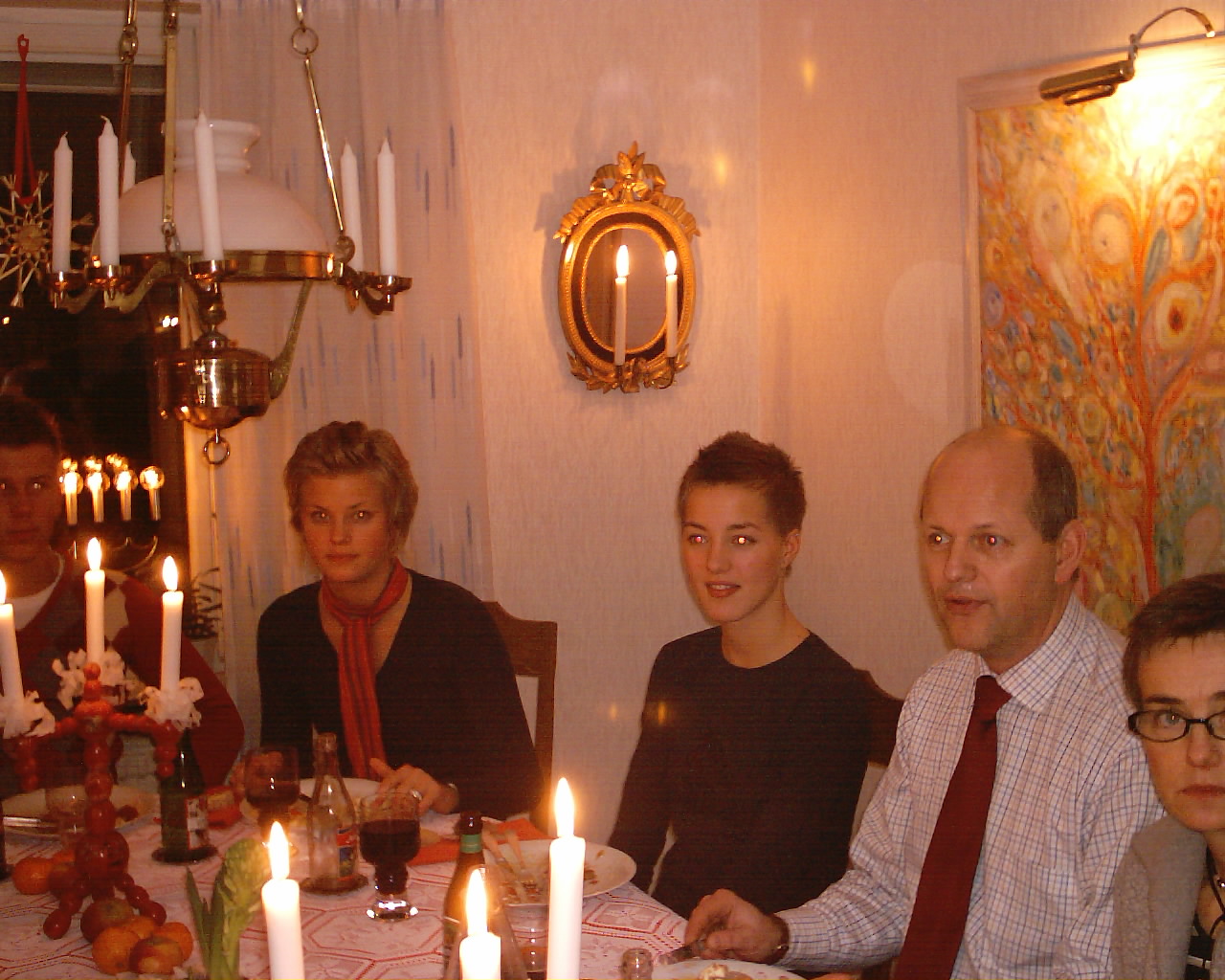 Julbord #2 (Annandagen, hos farmor)
Emma, Frida, Mats och Ann