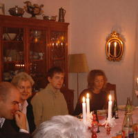 Fredrik, mamma, Karl och Maria