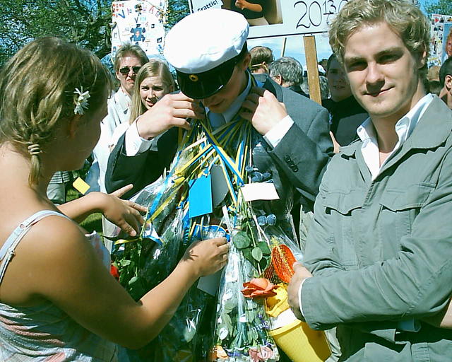 Johanna, Martin och Johan