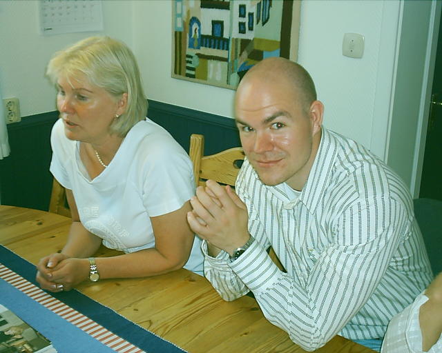 Mamma och Fredrik