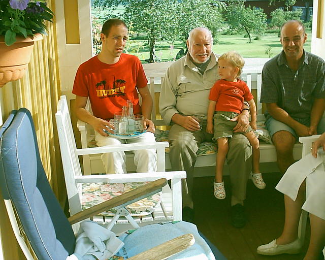 Jag, Horst, Julie och pappa