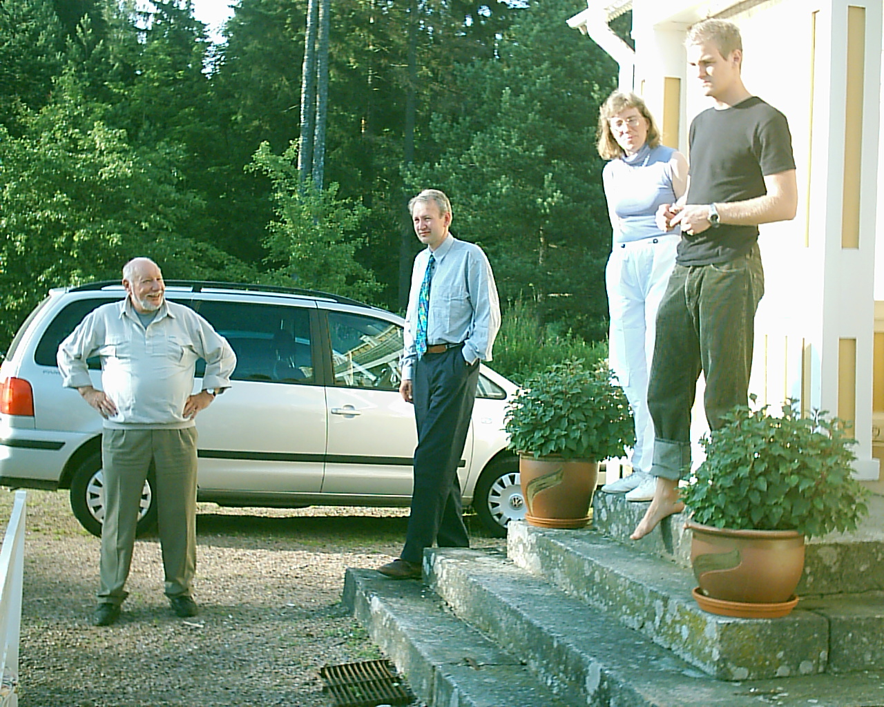 Horst, Kent-Olof, Ulrike och Johan