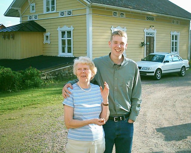 Mormor och Daniel