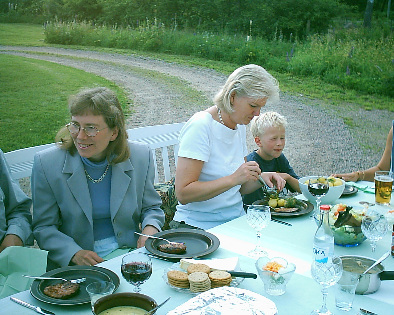 Ulrike, mamma och Finn-Johan