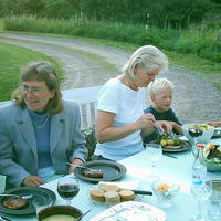 Ulrike, mamma och Finn-Johan