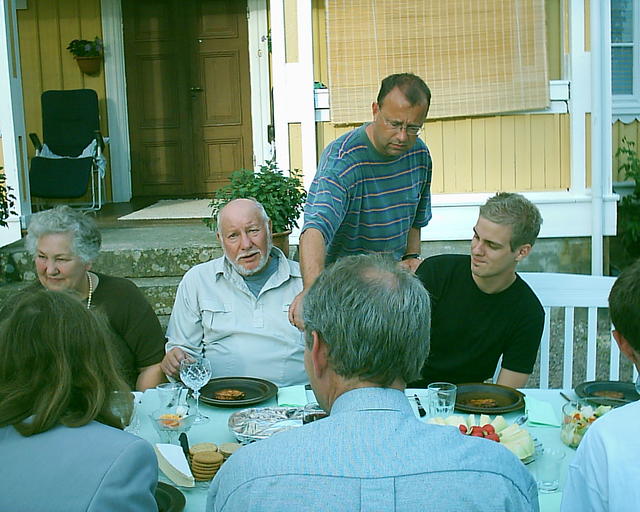 Ellen, Horst, Sven och Johan
