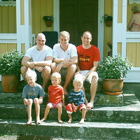 Övre raden: Fredrik, Johan och jag

Undre raden: Finn-Johan, Julie och Mats-Niklas