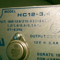 Input: 

100/120/215/230-240VAC

Output:

12VDC @ 3.4A